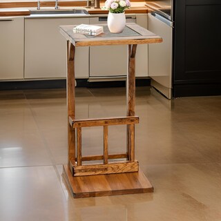 Foto 6 | Foto 6 | Mesa Auxiliar Benzara Marv Con Revistero 33 X 32 X 61 Cm - Venta Internacional.