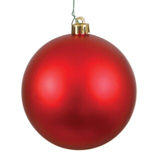 Foto 1 | Foto 1 | Adorno Navideño Vickerman 12 Bolas Rojas Mate Irrompibles - Venta Internacional.