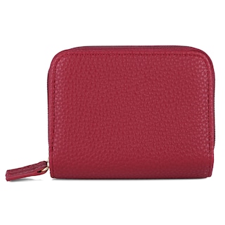 Foto 1 | Foto 1 | Cartera Julia Buxton Rfid Con Textura De Guijarros Color Rojo - Venta Internacional.