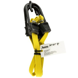 Foto 4 | Foto 4 | Cuerda Elástica Keeper Amarilla Plana 60 Cm De Largo X 0 8 Cm Paquete De 2 - Venta Internacional.