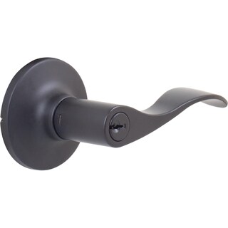 Foto 1 | Foto 1 | Palanca De Puerta Stone Harbor Beaverton Con Entrada Con Llave Color Negro Mate - Venta Internacional.