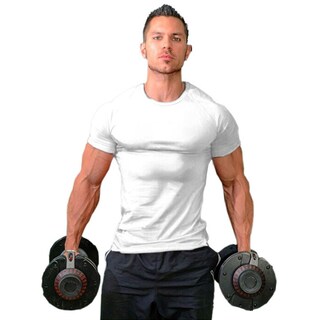 Foto 1 | Foto 1 | Camiseta Zuevi Para Hombre Algodón Corte Ajustado Culturismo Atlético - Venta Internacional.