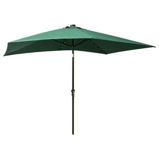 Foto 4 | Foto 4 | Sombrilla Para Patio Y Jardín Vidaxl Con Luces Led Solares Color Verde 2 X 3 M - Venta Internacional.
