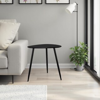 Foto 6 | Foto 6 | Mesa Benzara Deso 51 Cm Triangular Madera De Mango Negro - Venta Internacional.