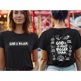 Foto 3 | Foto 3 | Camiseta Sulayesh Jinluth Christian Faith Jesus God Negra 2xl - Venta Internacional.