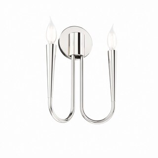 Foto 3 | Foto 3 | Lámpara De Pared Modway Penrose 2 Luces Níquel Pulido - Venta Internacional.