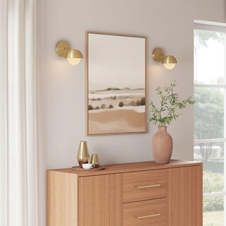 Foto 1 | Foto 1 | Lámpara De Pared Modway Eclipse Dome 15 X 23 X 20 Cm Latón - Venta Internacional.
