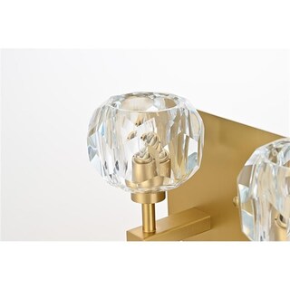 Foto 5 | Foto 5 | Lámpara De Pared Elegant Lighting Graham 3 Luces Hierro Dorado - Venta Internacional.
