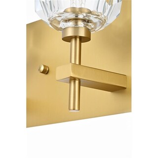 Foto 6 | Foto 6 | Lámpara De Pared Elegant Lighting Graham 3 Luces Hierro Dorado - Venta Internacional.