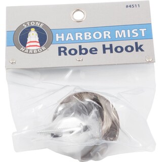 Foto 4 | Foto 4 | Robe Hook Stone Harbor Hardware Harbor Mist Níquel Satinado - Venta Internacional.