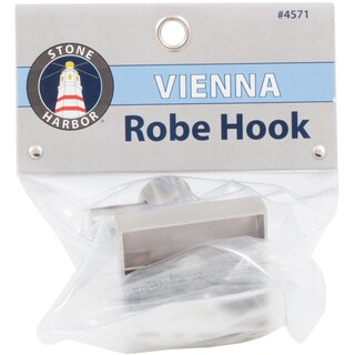 Foto 4 | Foto 4 | Robe Hook Stone Harbor Hardware Vienna Níquel Satinado - Venta Internacional.