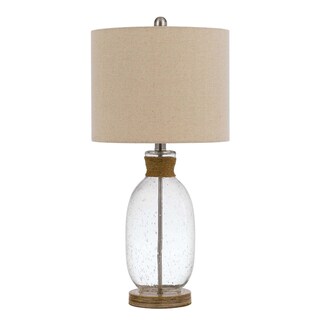 Foto 1 | Foto 1 | Lámpara De Mesa Benzara Bubble Glass Body Rope Accent Beige - Venta Internacional.