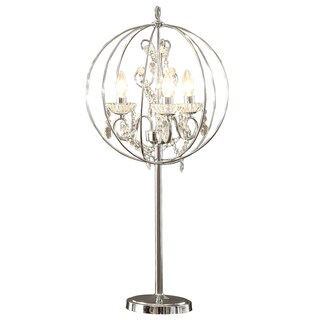 Foto 1 | Foto 1 | Lámpara Benzara Bm308928 79 Cm Crystal Metal Cromo - Venta Internacional.
