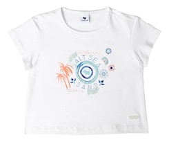 Playera Niña Ferrioni Cuello Redondo Regular