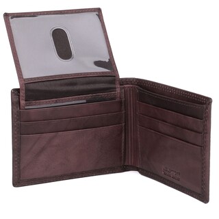 Foto 1 | Foto 1 | Billetera Buxton Hunt De Piel Marrón Con Forma De Tarjeta De Crédito - Venta Internacional.