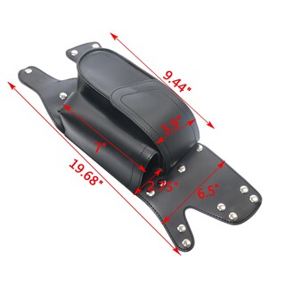Foto 4 | Foto 4 | Bolsa Protectora De Alforja De Moto Con Soporte Para Botellas De Agua Para Harley - Venta Internacional.