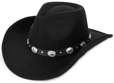Foto 1 | Foto 1 | Sombrero Vaquero Eohak Moldeable Western Fedora De Lana Para Hombre Y Mujer - Venta Internacional.