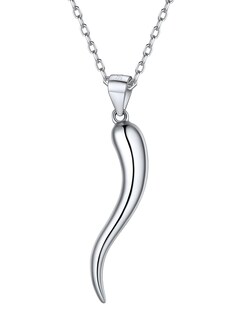 Foto 1 | Foto 1 | Collar U7 Con Colgante De Cuerno Italiano En Plata De Ley 925 - Venta Internacional.