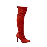 Bota Larga Arriba De La Rodilla Puntal Con Tacón Básica Senties 32-34037