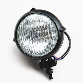 Foto 1 | Foto 1 | Faro Delantero Retro Para Moto Montaje Inferior Luz Alta Luz Baja 60 W - Venta Internacional.