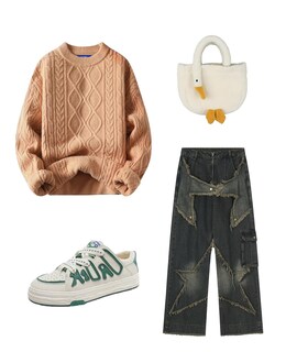 Foto 3 | Foto 3 | Jersey Aelfric Eden Oversized 90s Vintage Para Mujer - Venta Internacional.
