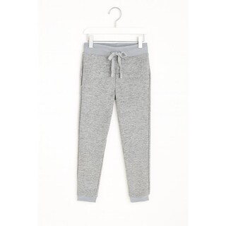 Foto 2 | Foto 2 | Pantalon Jogger Afelpado Para Niña / Kids 992501 (gris) Gris