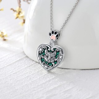 Foto 2 | Foto 2 | Collar Soulmeet Con Medallón En Forma De Corazón En Plata De Ley - Venta Internacional.