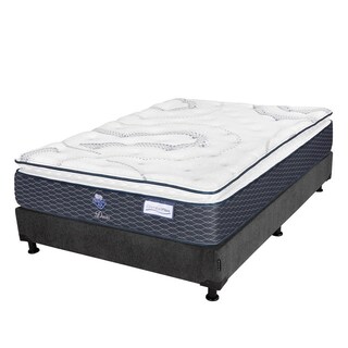 Foto 3 | Foto 3 | Colchón Spring Air Dover Matrimonial + Box Dicasa + Almohada Royal Twin + Edredón Homy