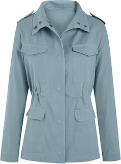 Foto 4 | Foto 4 | Chaqueta Soulomelody Military Anorak Para Mujer Talla Xs - Venta Internacional.