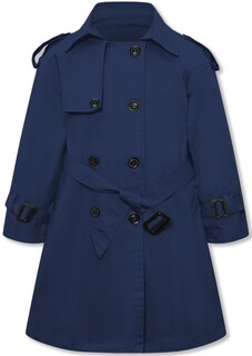 Foto 5 | Foto 5 | Gabardina Betusline Para Mujer Doble Botonadura 2xl Azul Marino - Venta Internacional.