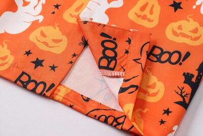 Foto 6 | Foto 6 | Camisa Sangtree Con Estampado Floral Hawaiano De Manga Corta Naranja - Venta Internacional.