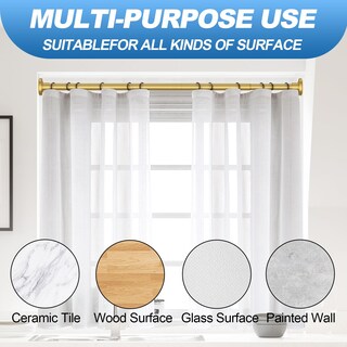 Foto 5 | Foto 5 | Barra De Cortina De Ducha Corklatta Gold 80-200 Cm De Acero Inoxidable - Venta Internacional.