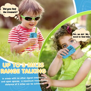 Foto 5 | Foto 5 | Walkie Talkies Selieve Para Niños De 3 A 12 Años Con Un Alcance De 3 Millas - Venta Internacional.
