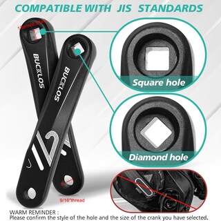 Foto 3 | Foto 3 | Bicicleta De Montaña Eléctrica Bucklos Con Brazo De Manivela Aluminio 152/170/175 Mm - Venta Internacional.