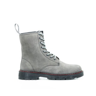 Foto 1 | Foto 1 | Botas Offlander Tipo Militar Piel Gamuza Gris