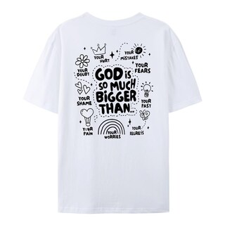 Foto 6 | Foto 6 | Camiseta Sulayesh Jinluth Christian Faith Para Mujer Blanca S - Venta Internacional.