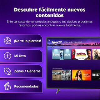 Foto 6 | Foto 6 | Dispositivo De Streaming Roku Hd 2025 Con Control Remoto Por Voz Para Tv En Vivo Y Gratis