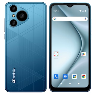 Foto 1 | Foto 1 | Celular Smartphone Android Desbloqueado Bmobile Novus 65 Azul Desbloqueo Facial Pantalla 6.6 Notch 4g Lte 64 Gb