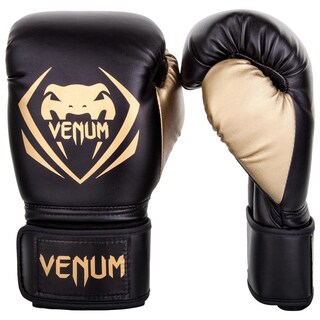 Foto 1 | Foto 1 | Guantes De Boxeo Venum Negro Dorado 10 Oz