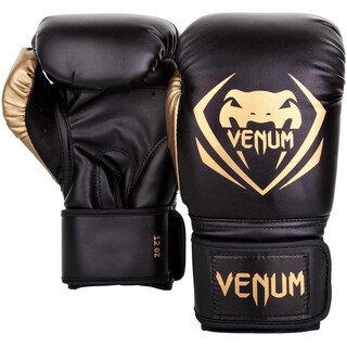 Foto 4 | Foto 4 | Guantes De Boxeo Venum Negro Dorado 10 Oz