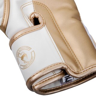 Foto 4 | Foto 4 | Guantes De Boxeo Venum Elite Blanco Dorado