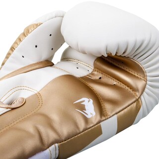 Foto 5 | Foto 5 | Guantes De Boxeo Venum Elite Blanco Dorado