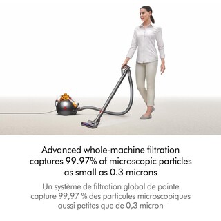 Foto 5 | Foto 5 | Aspiradora Dyson Big Ball Turbinehead Amarillo Moldeado Con Tecnología De Bola Para Fácil Maniobra