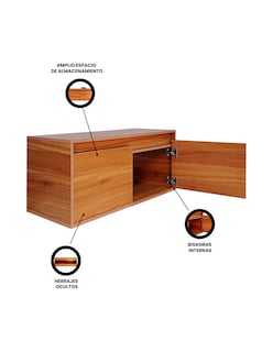 Foto 4 | Foto 4 | Mueble Gabinete Para Baño Decomobil Sin Ovalin Ni Monomando.
