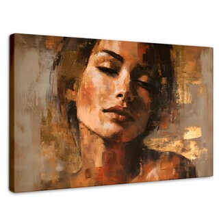 Foto 1 | Foto 1 | Cuadro Decorativo Caras Abstractas Canvas Lienzo De Alma 90x60