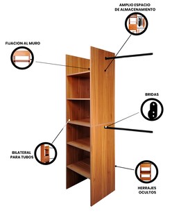 Foto 5 | Foto 5 | Closet Verona Entrepañera Premium Ajustable Verona.