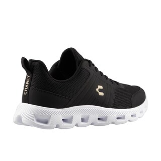Foto 3 | Foto 3 | Tenis Dama Charly 1043179 Negro/dorado Originales Deportivo Sport Talla 22 A 27 E