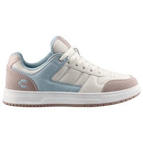 Tenis Dama Charly 1043157 Beige/azul Originales Urbano Sport Casual Talla 22 A 27 E