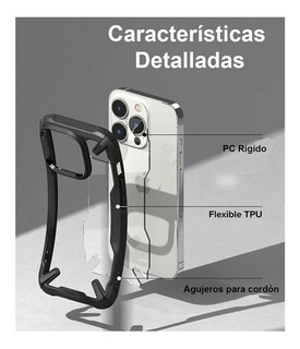 Foto 2 | Foto 2 | Funda Para Iphone 15 Pro Ringke Fusion X Case Premium Uso Rudo