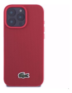 Foto 2 | Foto 2 | Funda Para Iphone 16 Pro Max Lacoste Magsafe Iconic Slim Rojo Iconic Magsafe